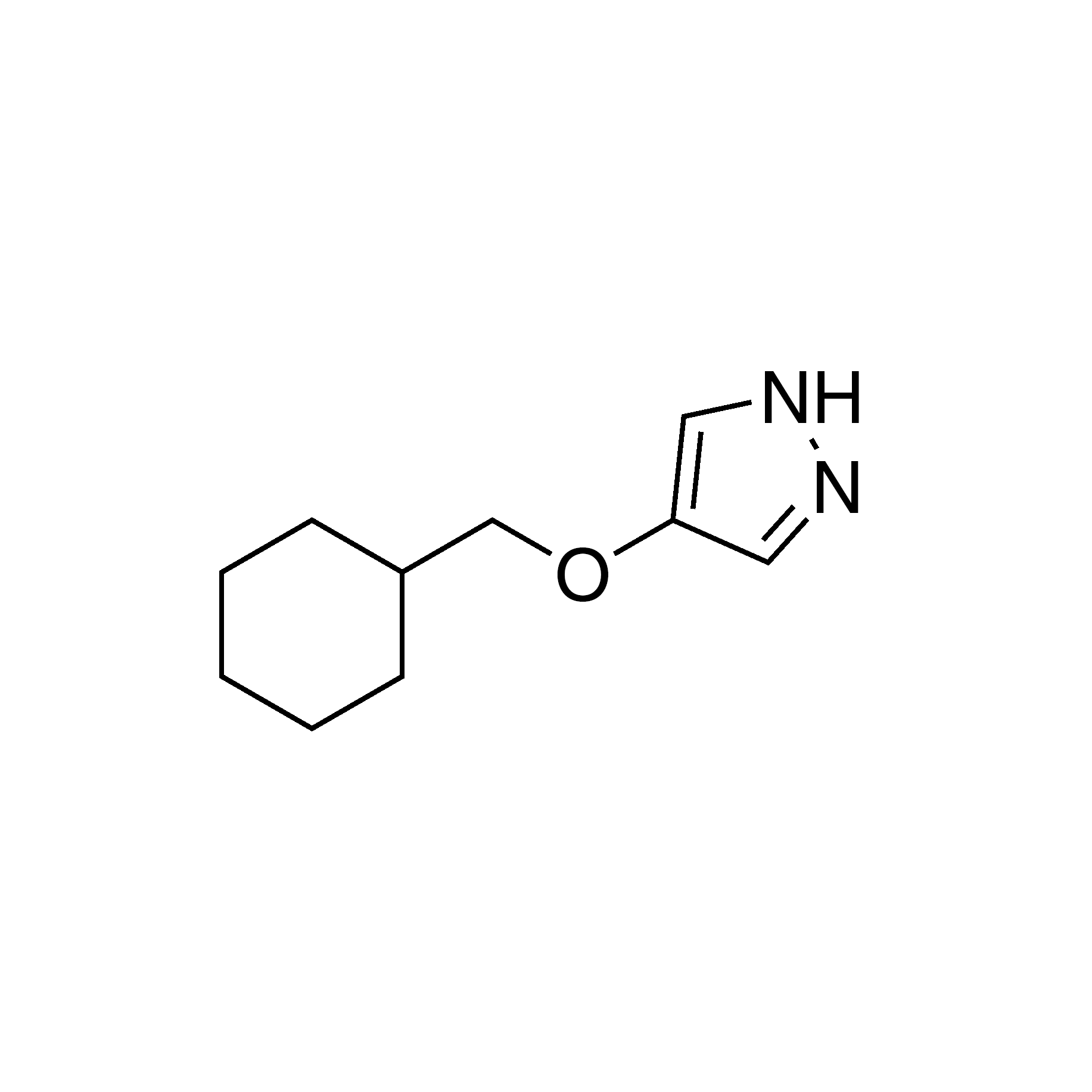 4-Cyclohexylmethoxy-1H-pyrazole, 95%