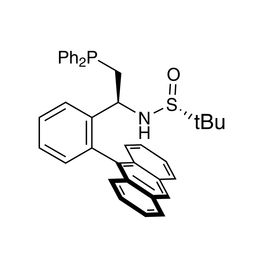 [S(R)]-N-[(1S)-1-[2-(9-Anthracenyl)phenyl]-2-(diphenylphosphino)ethyl]-2-methyl-2-propanesulfinamide, 95%