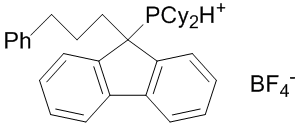 Dicyclohexyl[9-(3-phenylpropyl)fluoren-9-yl]phosphonium tetrafluoroborate, min. 95%  [cataCXium® FPrPh]