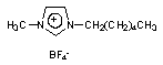 1-Hexyl-3-methyl­imidazolium tetrafluoroborate, 98% [HMIM] [BF₄]