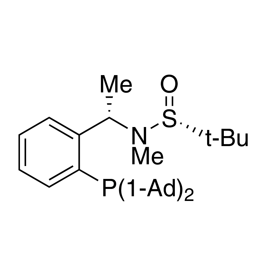 [S(R)]-N-[(S)-1-[2-(Diadamantanphosphino)phenyl]ethyl]-N,2-dimethyl-2-propanesulfinamide, 95%
