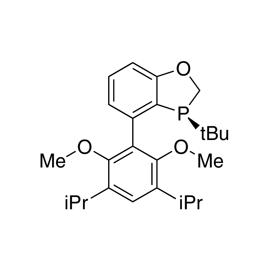 (S)-3-(tert-Butyl)-4-(3,5-diisopropyl-2,6-dimethoxyphenyl)-2,3-dihydrobenzo[d][1,3]oxaphosphole, 97% (>99% ee)