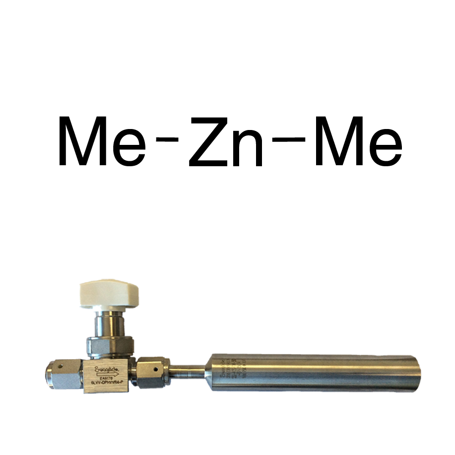 Dimethylzinc, elec. gr. (99.999%-Zn) PURATREM, 97-5060, contained in 50 ml electropolished Swagelok® cylinder (96-1077) for CVD/ALD