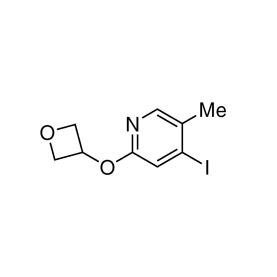 4-Iodo-5-methyl-2-(oxetan-3-yloxy)pyridine, 95%
