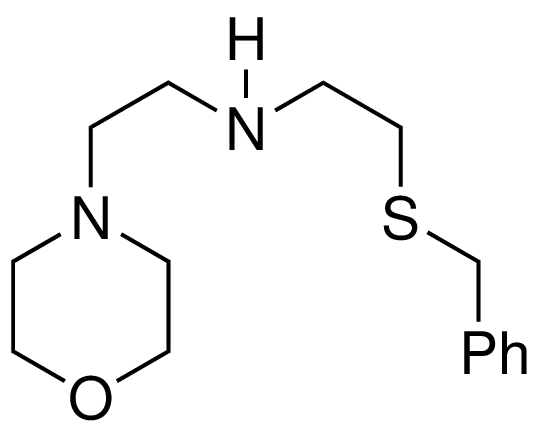 2-(Benzylthio)-N-(2-morpholinoethyl)ethan-1-amine