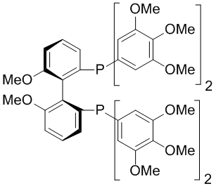 (S)-(-)-2,2'-Bis[di(3,4,5-trimethoxyphenyl)phosphino]-6,6'-dimethoxy-1,1'-biphenyl, min. 97%