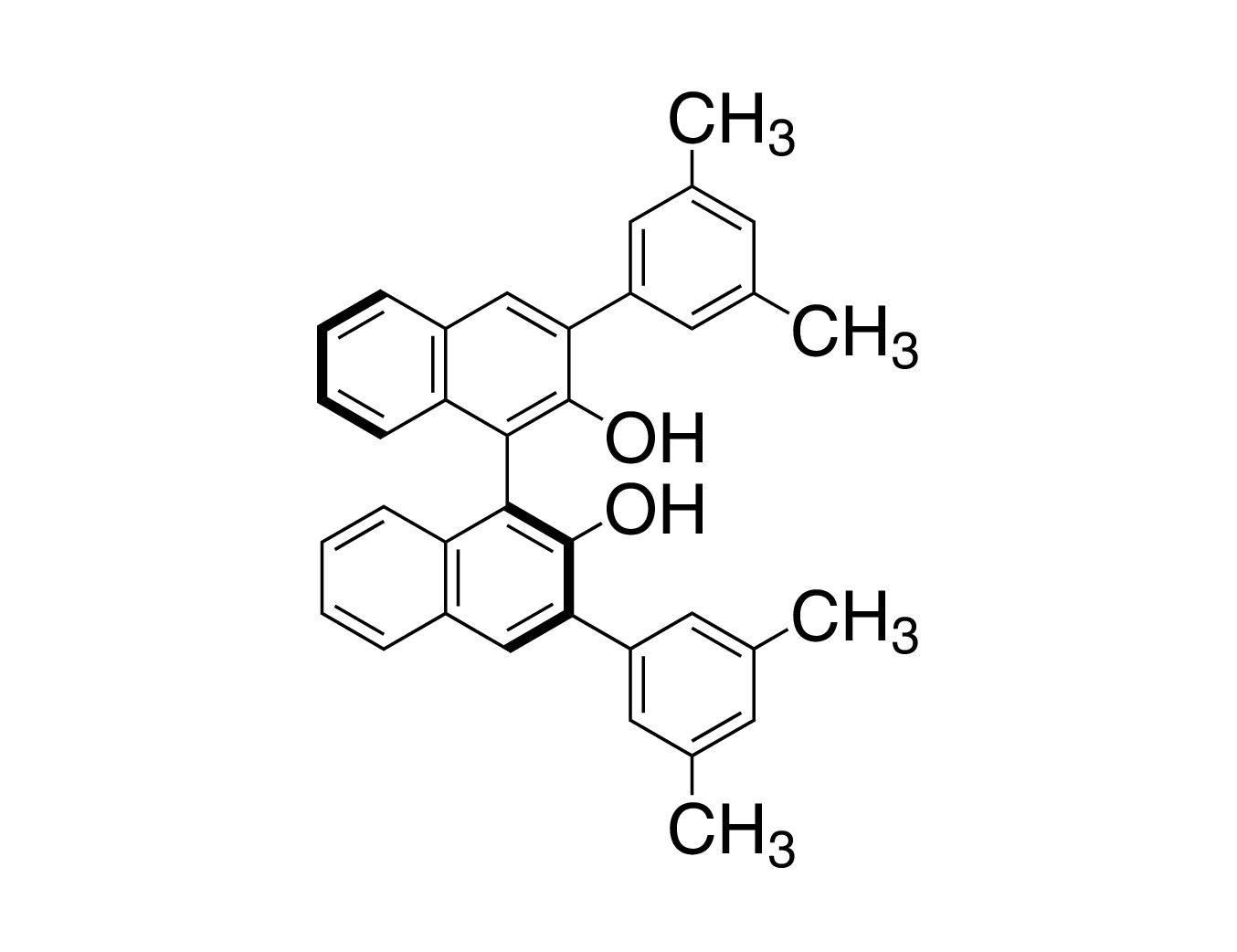 (S)-3-3'-Bis[3,5-bis(methyl)phenyl]-1,1'-bi-2-naphthol, 98% (99% ee)