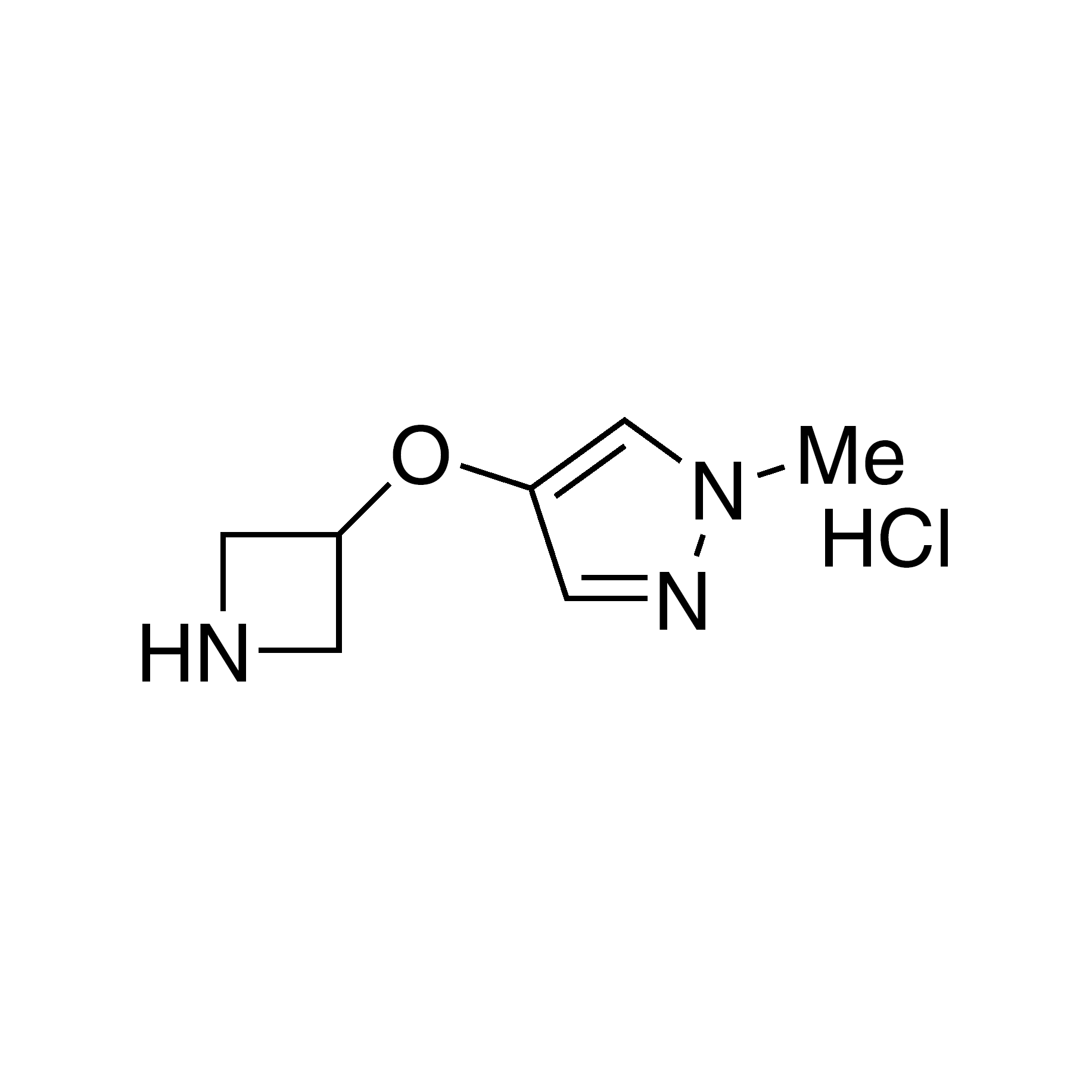 4-(Azetidin-3-yloxy)-1-methyl-1H-pyrazole hydrochloride, 95%