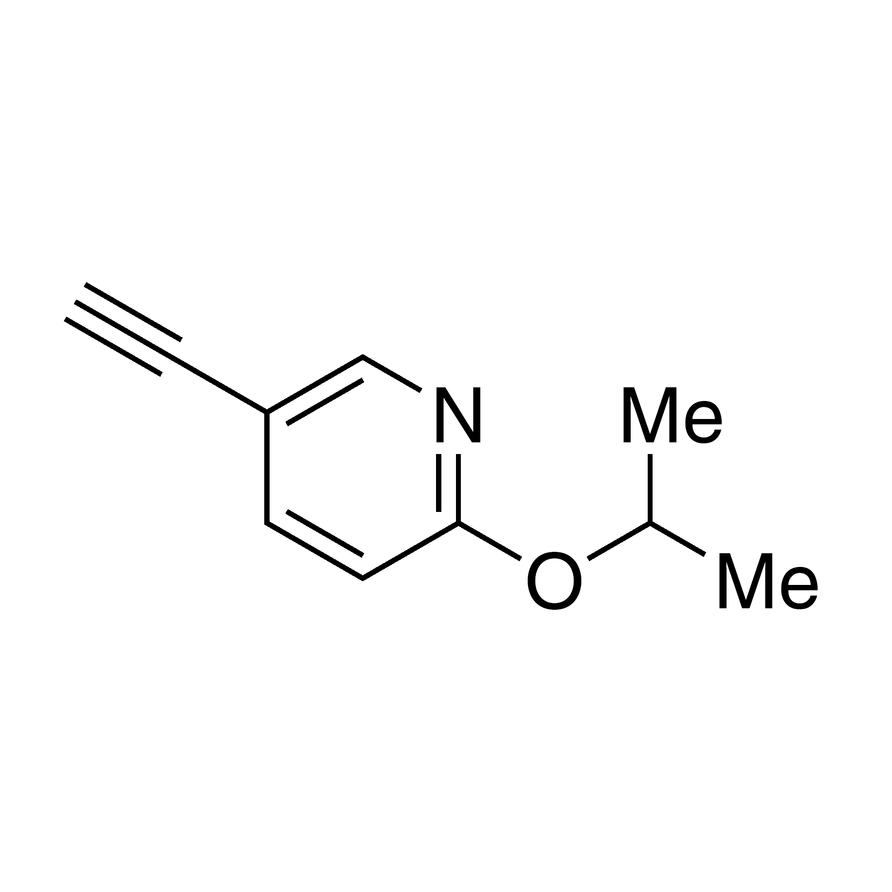 5-Ethynyl-2-(propan-2-yloxy)pyridine, 95%
