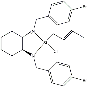(1S,2S)-(+)-[N,N'-Bis(4-bromobenzyl)-1,2-cyclohexanediamino][(2E)-2-buten-1-yl]chlorosilane, min. 98%