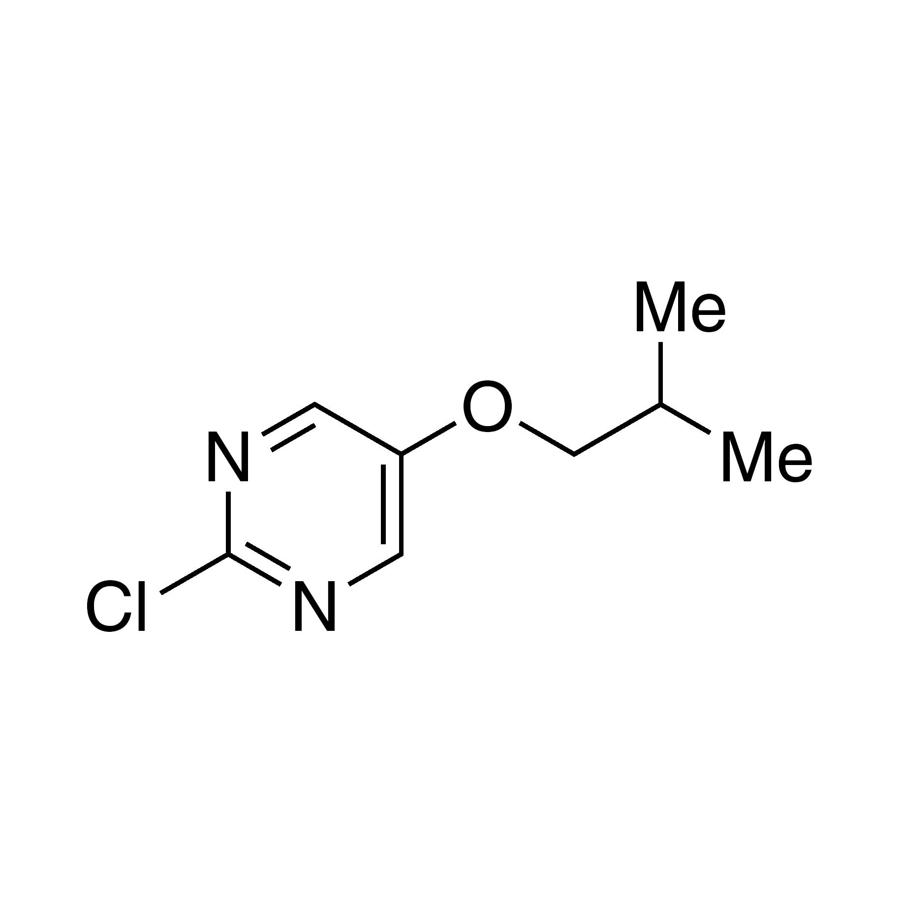 2-Chloro-5-isobutoxy-pyrimidine, 95%