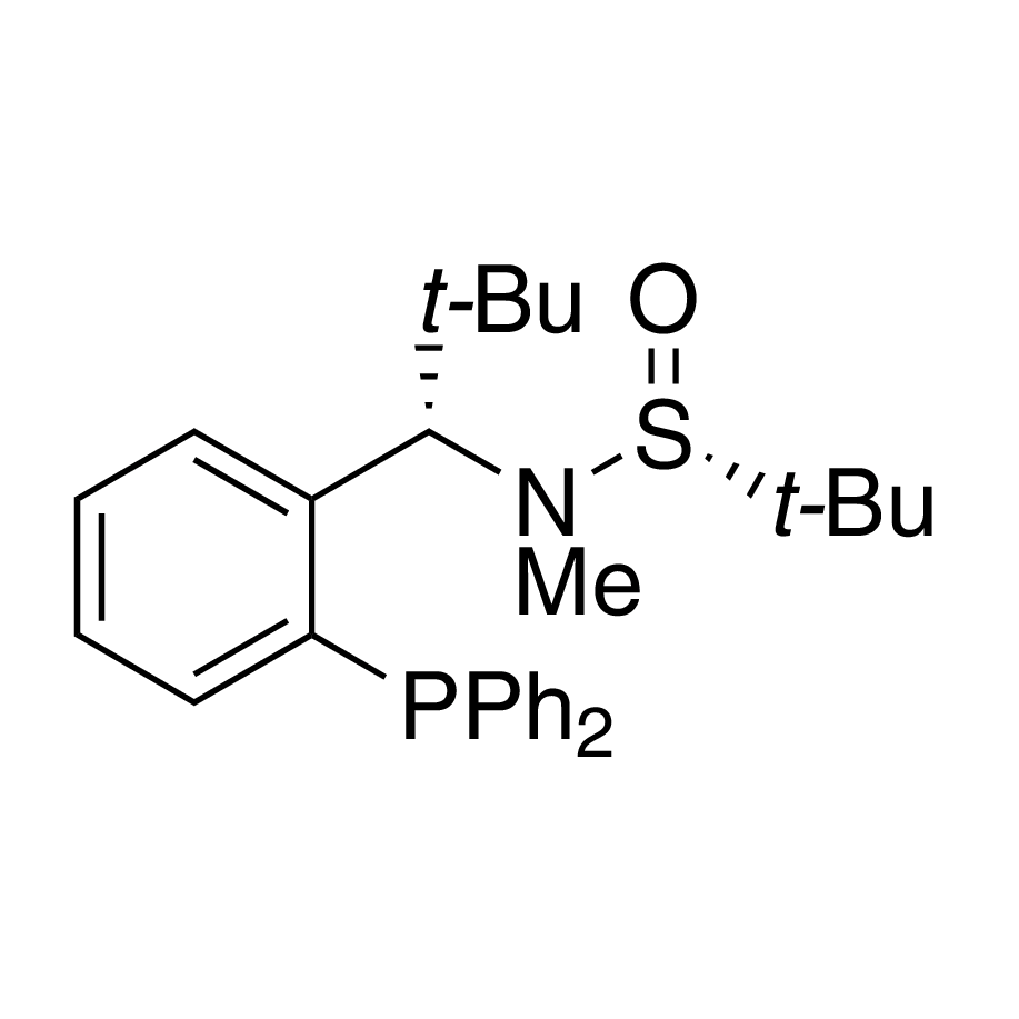 [S(R)]-N-((1S)-1-(2-(Diphenylphosphino)phenyl)-2,2-dimethylpropyl)-N,2-dimethyl-2-propanesulfinamide, 95%
