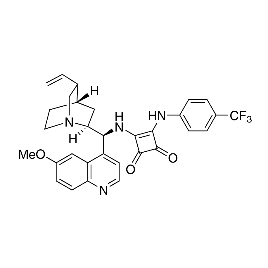 3-[[(8α,9S)-6'-Methoxycinchonan-9-yl]amino]-4-[[4-(trifluoromethyl)phenyl]amino]-3-cyclobutene-1,2-dione, min. 98%