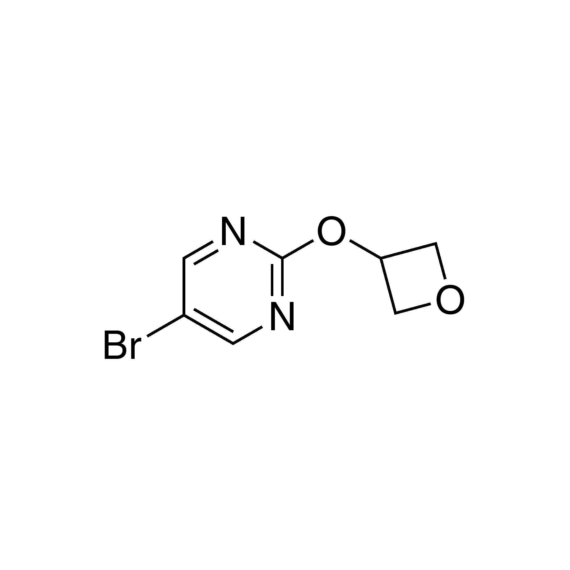 5-Bromo-2-(oxetan-3-yloxy)-pyrimidine, 95%