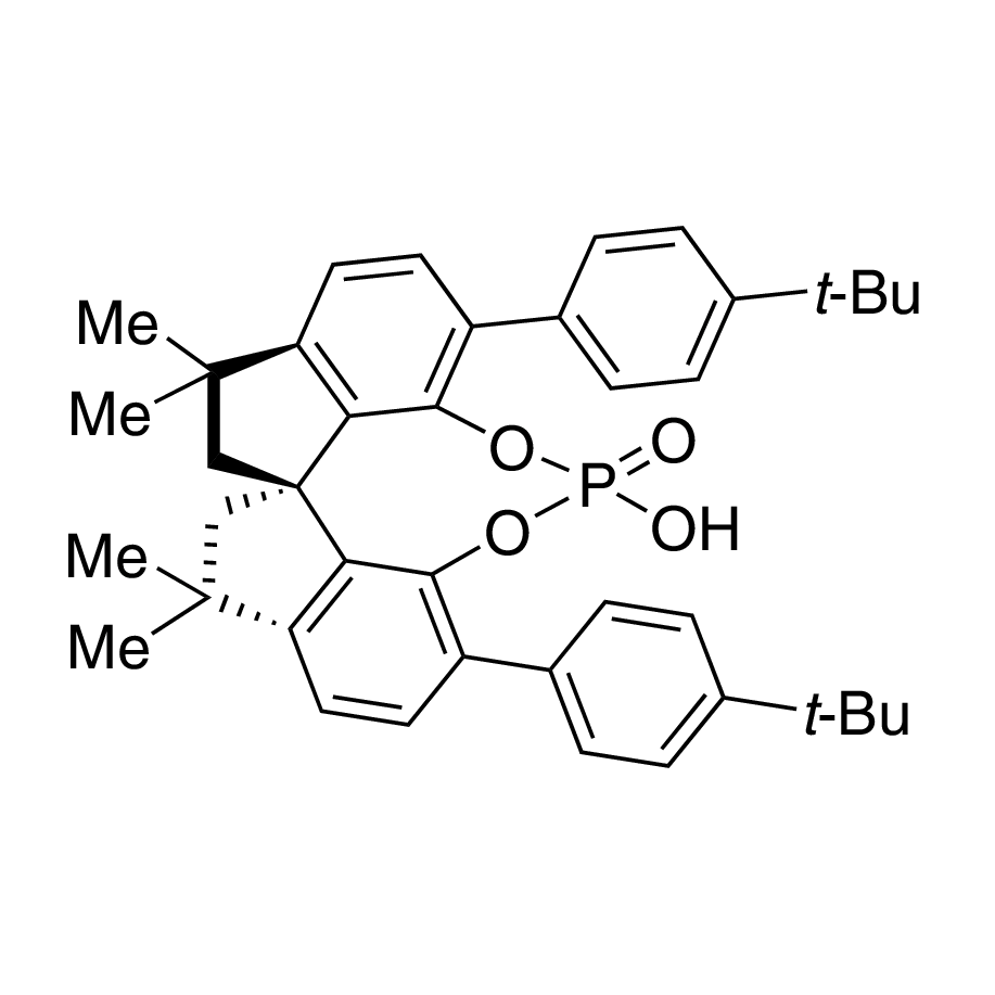 (11aR)-3,7-Bis((4-(1,1-dimethylethyl)phenyl)-10,11,12,13-tetrahydro-10,10,13,13-tetramethyl-5-hydroxy-diindeno[7,1-de:1',7'-fg][1,3,2]dioxaphosphocin, 98%, (99% ee)
