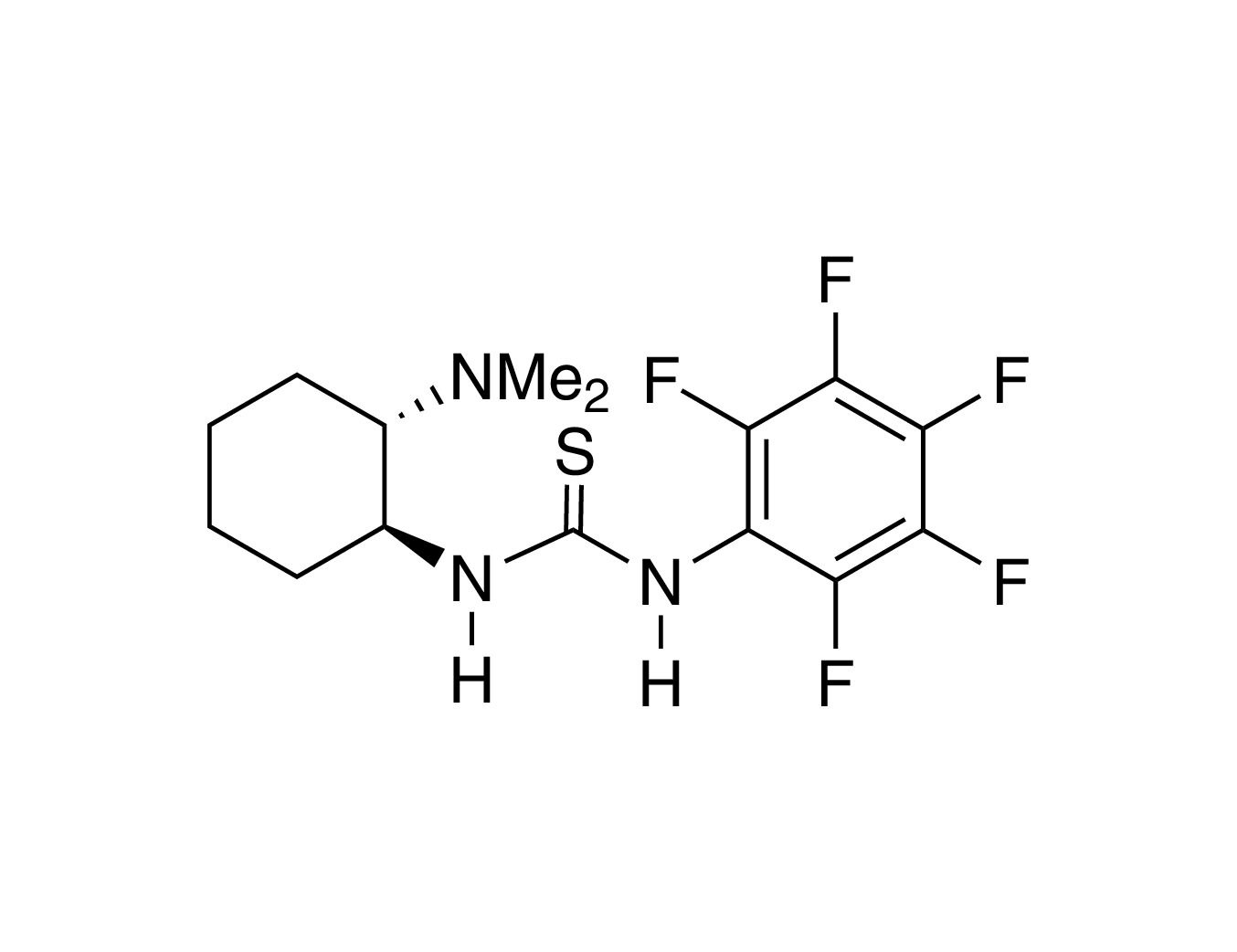 1-[(1S,2S)-2-(Dimethylamino)cyclohexyl]-3-(perfluorophenyl)thiourea, 98%, (99% ee)