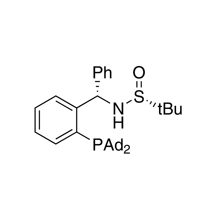[S(R)]-N-[(S)-[2-(Diadamantanphosphino)phenyl]phenylmethyl]-2-methyl-2-propanesulfinamide, 95%