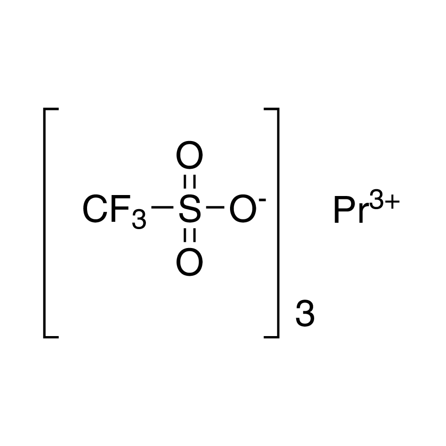 Praseodymium(III) trifluoromethanesulfonate, min. 98% (Praseodymium triflate)