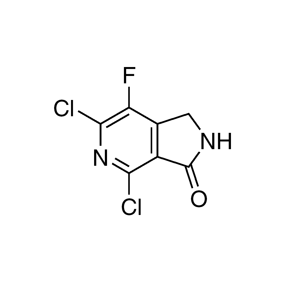 4,6-Dichloro-7-fluoro-1H-pyrrolo[3,4-c]pyridin-3(2H)-one, 95%