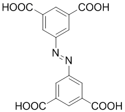 3,3',5,5'-Azobenzene tetracarboxylic acid, TazbH4, 97%