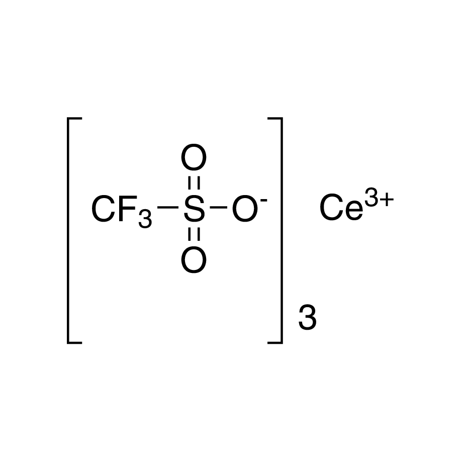 Cerium(III) trifluoromethanesulfonate, min. 98% (Cerium triflate)