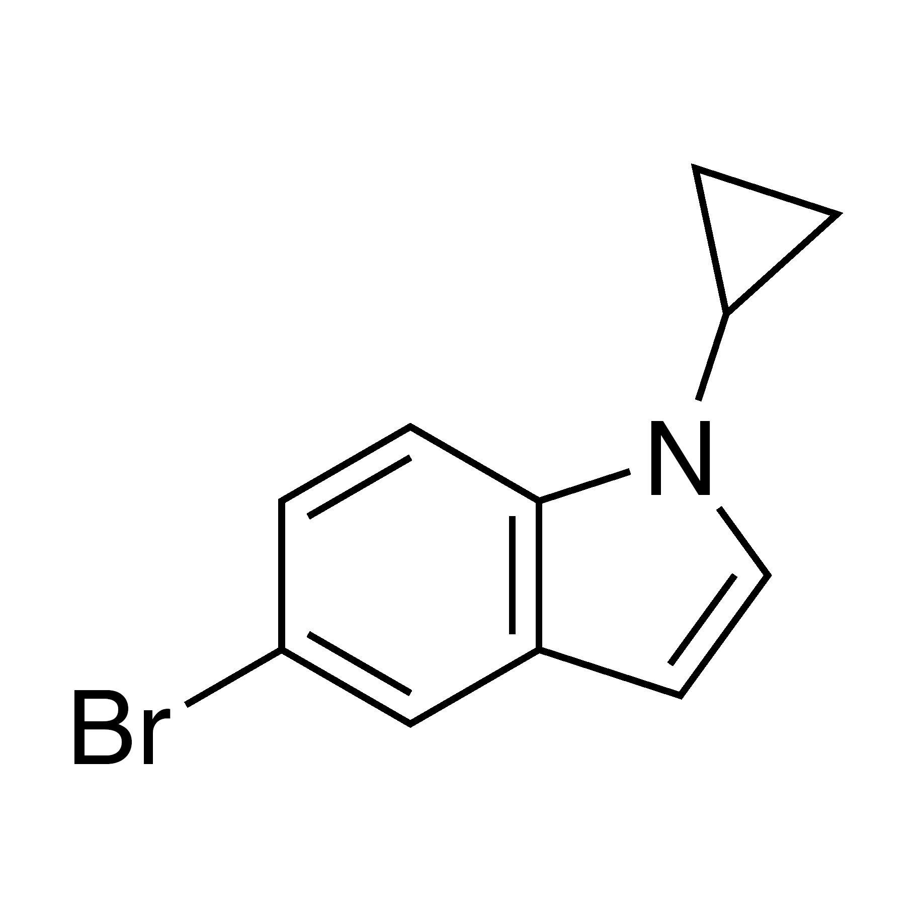 5-Bromo-1-cyclopropyl-1H-indole, 95%
