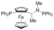 (R)-1-[(S)-2-Diphenylphosphinoferrocenyl](N-methyl)(N-diphenylphosphino)ethylamine (R)-Me-Bophoz