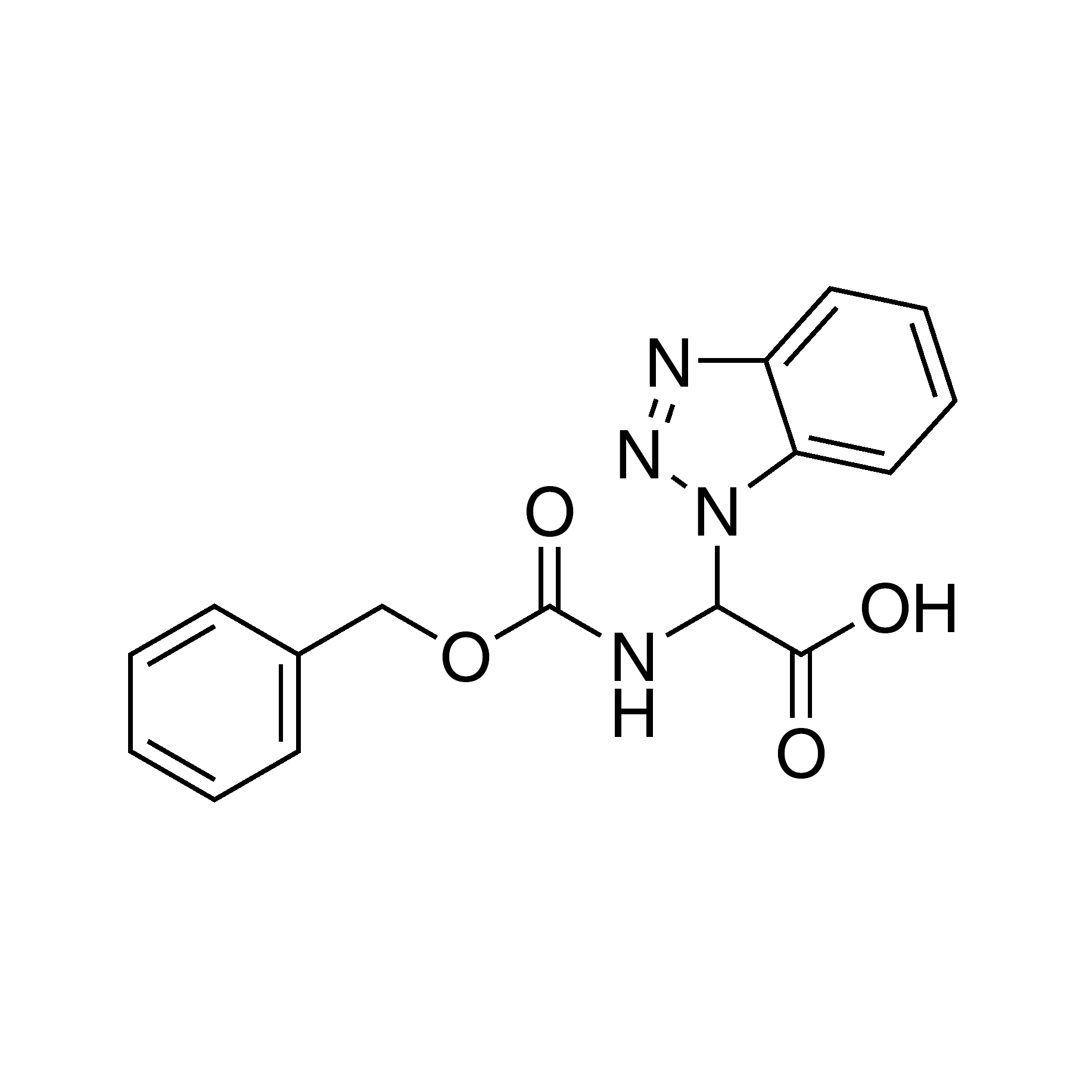 2-(Benzotriazol-1-yl)-2-(benzyloxycarbonylamino)-acetic acid, min. 97%