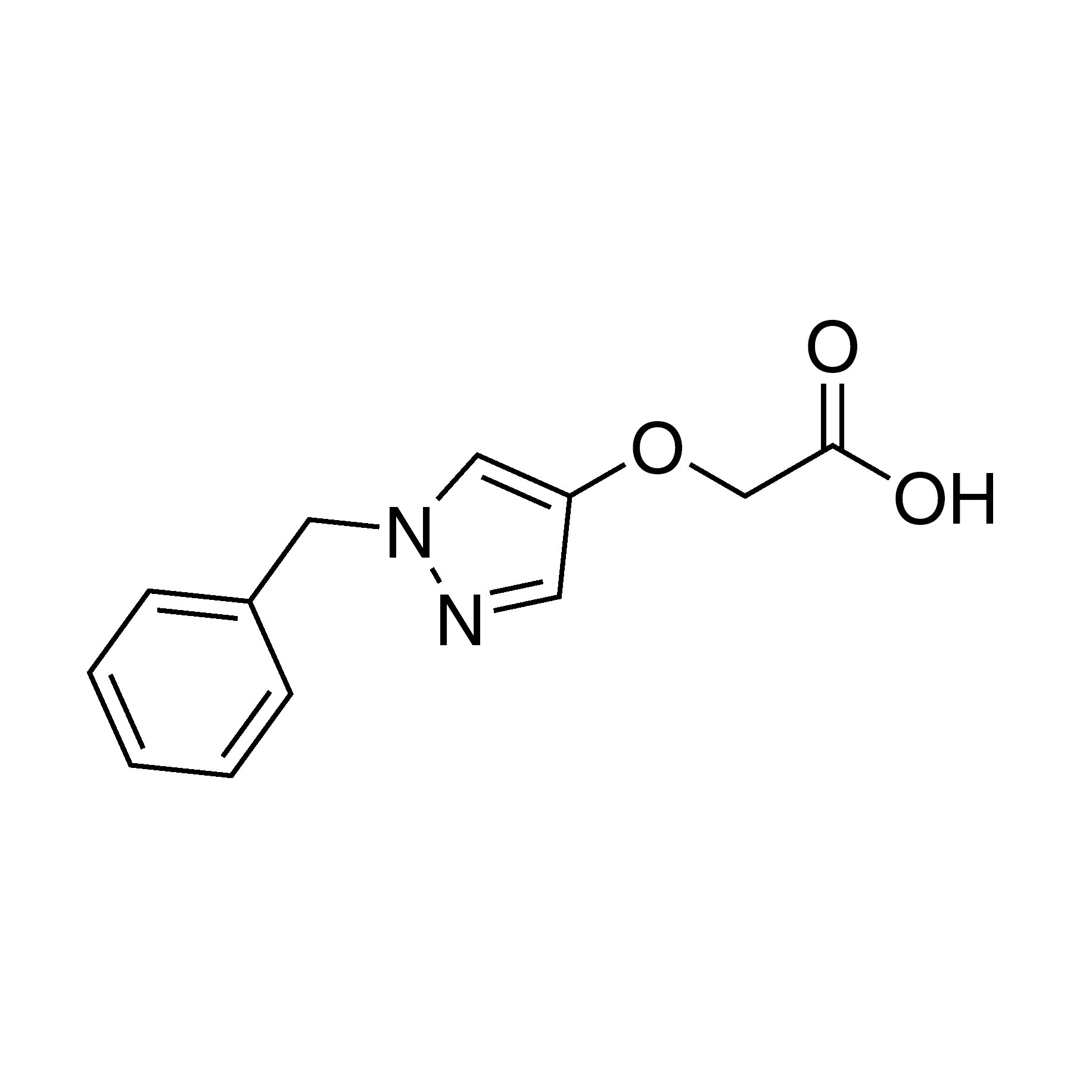 (1-Benzyl-1H-pyrazol-4-yloxy)-acetic acid, 95%