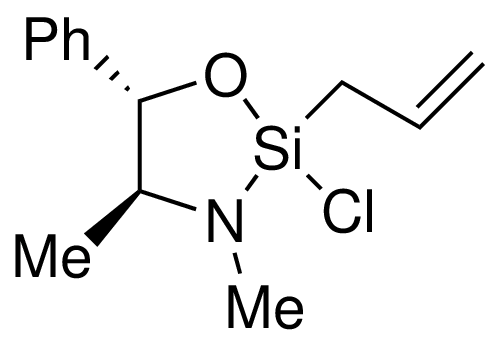 (4S,5S)-2-Allyl-2-chloro-3,4-dimethyl-5-phenyl-1-oxa-3-aza-2-silacyclo­pentane, min. 98% (~2:1 mixture of diastereomers)