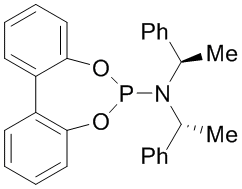 N,N-Bis[(1R)-(+)-phenylethyl]dibenzo[d,f][1,3,2]dioxaphosphepin-6-amine