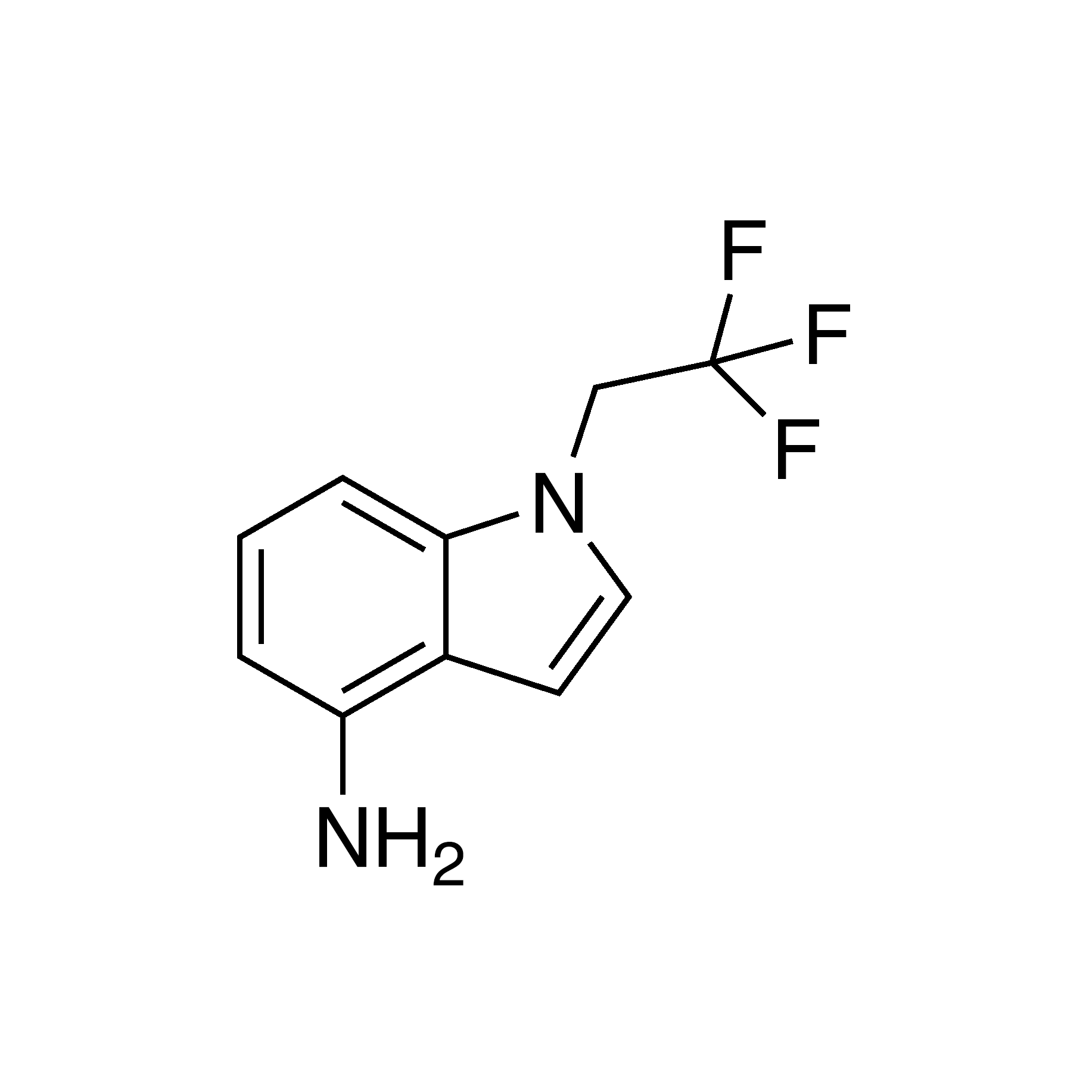 1-(2,2,2-Trifluoro-ethyl)-1H-indol-4-ylamine, 95%