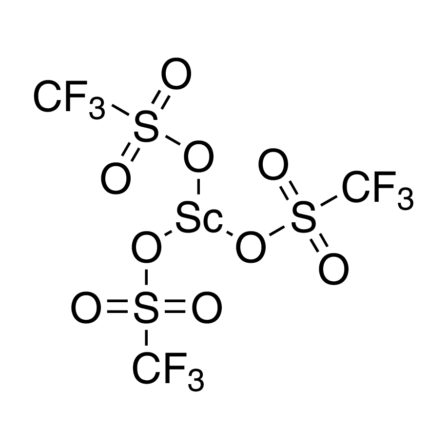 Scandium(III) trifluoromethanesulfonate, min. 98% (Scandium triflate)