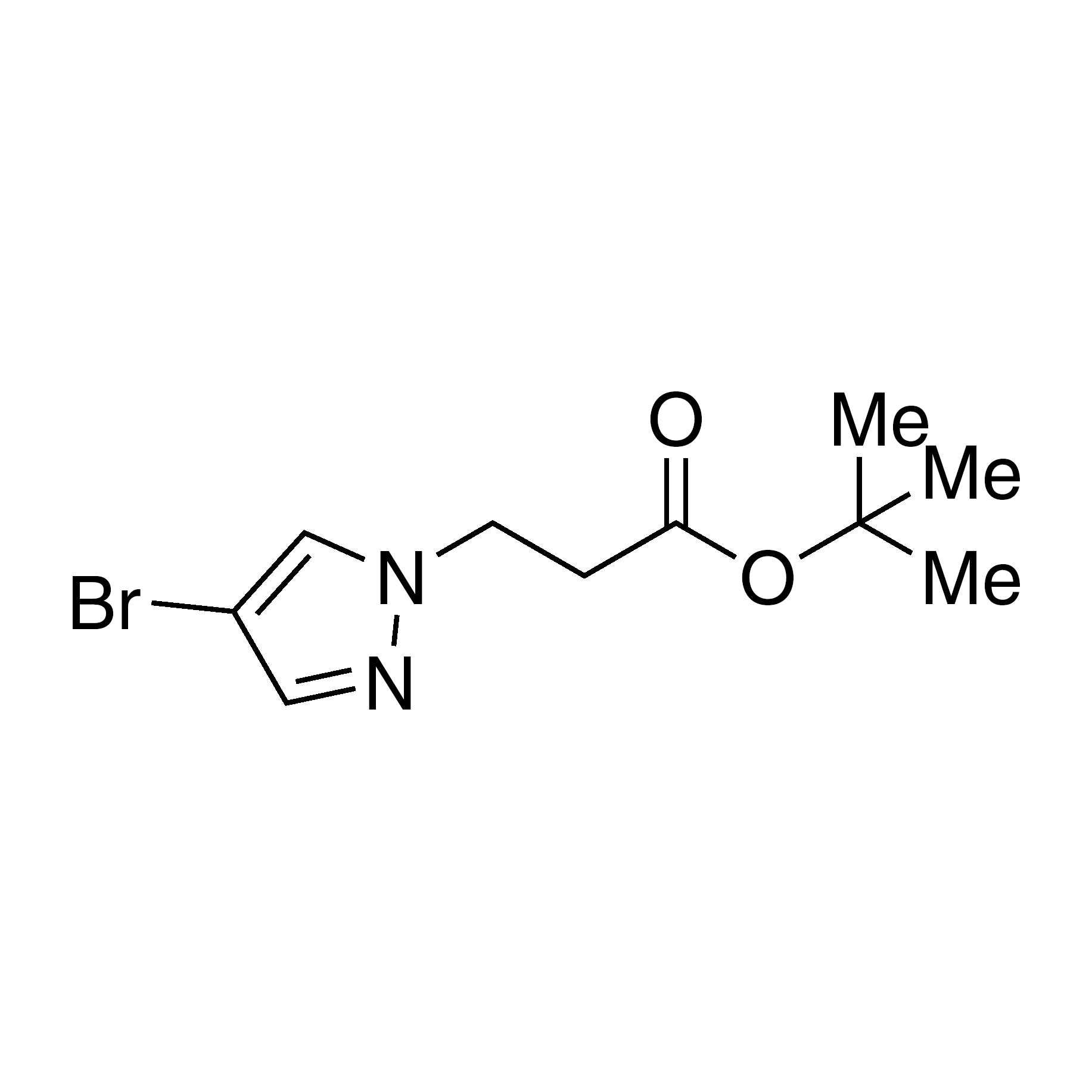 tert-Butyl 3-(4-bromo-1H-pyrazol-1-yl)propanoate, 95%