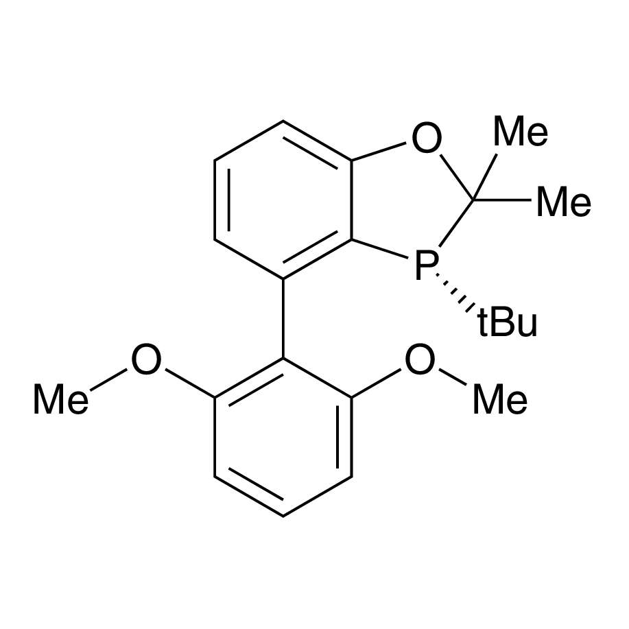 (R)-3-(tert-Butyl)-4-(2,6-dimethoxyphenyl)-2,2-dimethyl-2,3-dihydrobenzo[d][1,3]oxaphosphole, 97% (>99% ee)