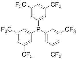 Tris[3,5-bis(trifluoromethyl)phenyl]phosphine, 97%
