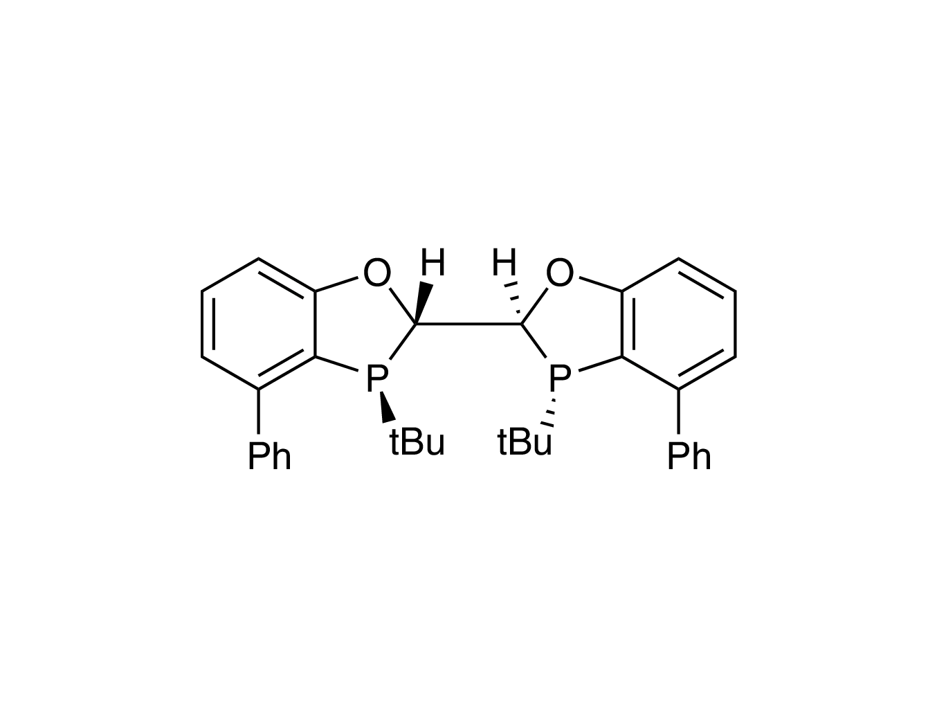 (2S,2'S,3S,3'S)-3,3'-Di-tert-butyl-4,4'-diphenyl-2,2',3,3'-tetrahydro-2,2'-bibenzo[d][1,3]oxaphosphole, 97% (>99% ee) (2S,2'S,3S,3'S)-Ph-BIBOP