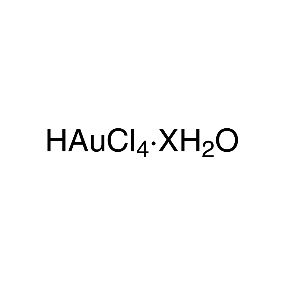 Hydrogen tetrachloroaurate(III) hydrate (99.9985%-Au) (49% Au) PURATREM