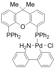 Chloro[9,9-dimethyl-4,5-bis(diphenylphosphino)xanthene][2'-amino-1,1'-biphenyl]palladium(II) dichloromethane adduct, min. 98% [Xantphos Palladacycle Gen. 2]