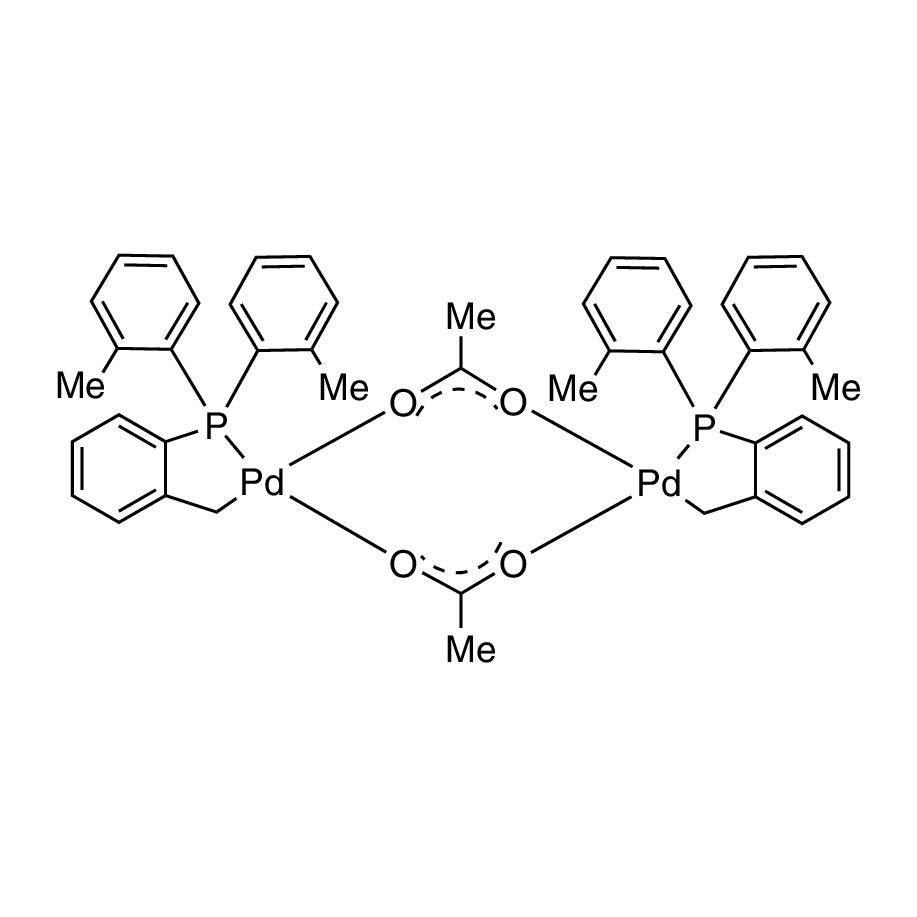 trans-Di(μ-acetato)bis[o-(di-o-tolylphosphino)benzyl]di­palladium(II), 97+% [cataCXium® C]