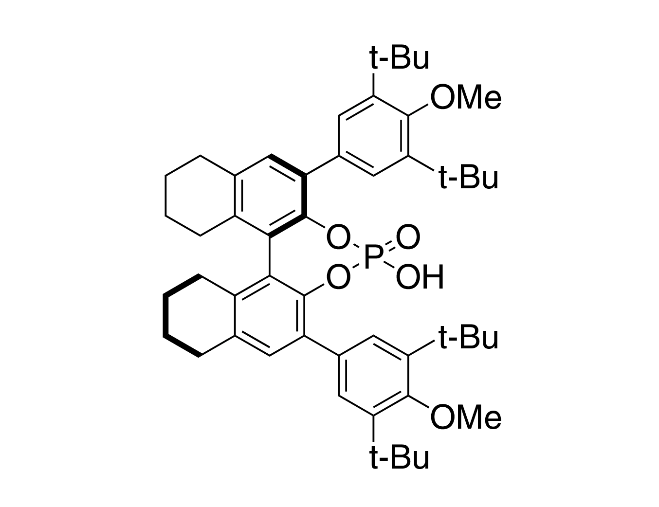 (11bR)-8,9,10,11,12,13,14,15-Octahydro-4-hydroxy-2,6-bis(3,5-di-tert-butyl-4-methoxyphenyl)-4-oxide-dinaphtho[2,1-d:1',2'-f][1,3,2]dioxaphosphepin, 98% (99% ee)
