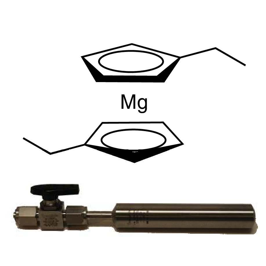 Bis(ethylcyclopentadienyl)magnesium, min. 98%, 12-0510, contained in 50 ml Swagelok®  cylinder (96-1070)  for CVD/ALD