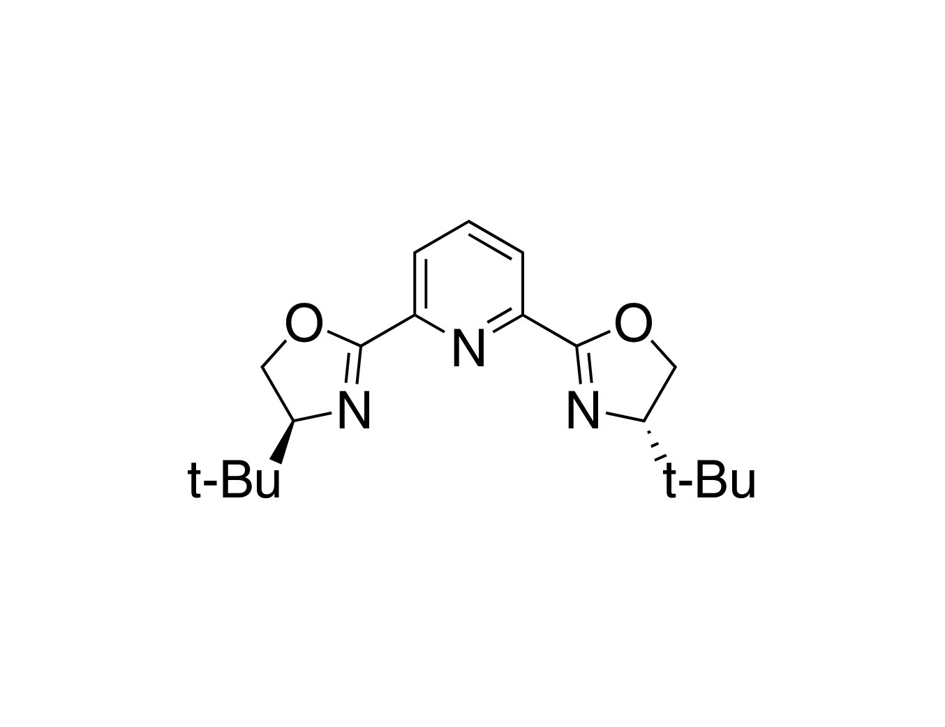 2,6-Bis[(4S)-4-tert-butyloxazolin-2-yl]pyridine, 98%, (99% ee)