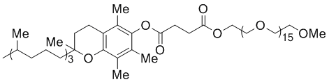 DL-α-Tocopherol methoxypolyethylene glycol succinate solution (2 wt% in water) TPGS-750-M