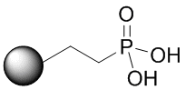 Ethyl/butyl phosphonic acid Silica (PhosphonicS POH1)