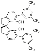 (1S)-6,6'-Bis[3,5-bis(trifluoromethyl)phenyl]-2,2',3,3'-tetrahydro-1,1'-spirobi[1H-indene]-7,7'-diol, min. 98%
