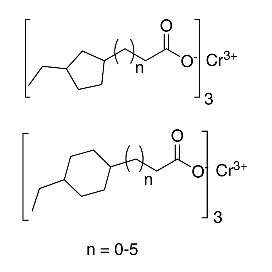 Chromium (III) naphthenate, 30-40% in heavy naphtha (2-2.5% Cr)