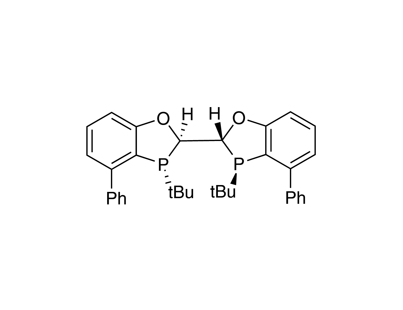 (2R,2'R,3R,3'R)-3,3'-Di-tert-butyl-4,4'-diphenyl-2,2',3,3'-tetrahydro-2,2'-bibenzo[d][1,3]oxaphosphole, 97% (>99% ee) (2R,2'R,3R,3'R)-Ph-BIBOP