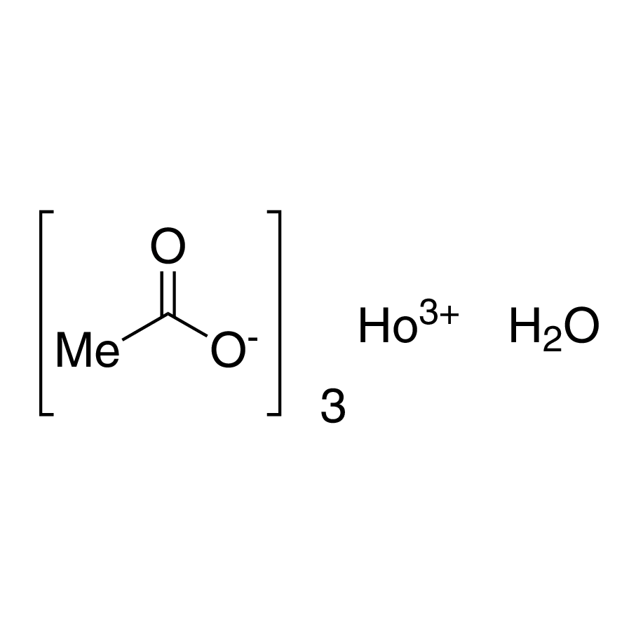 Holmium(III) acetate monohydrate (99.9%-Ho) (REO)