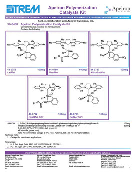 Apeiron Polymerization Catalysts Kit
